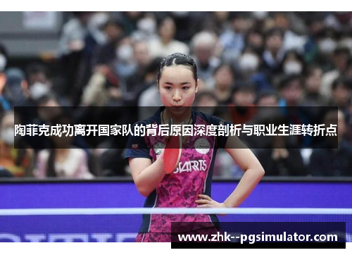 陶菲克成功离开国家队的背后原因深度剖析与职业生涯转折点